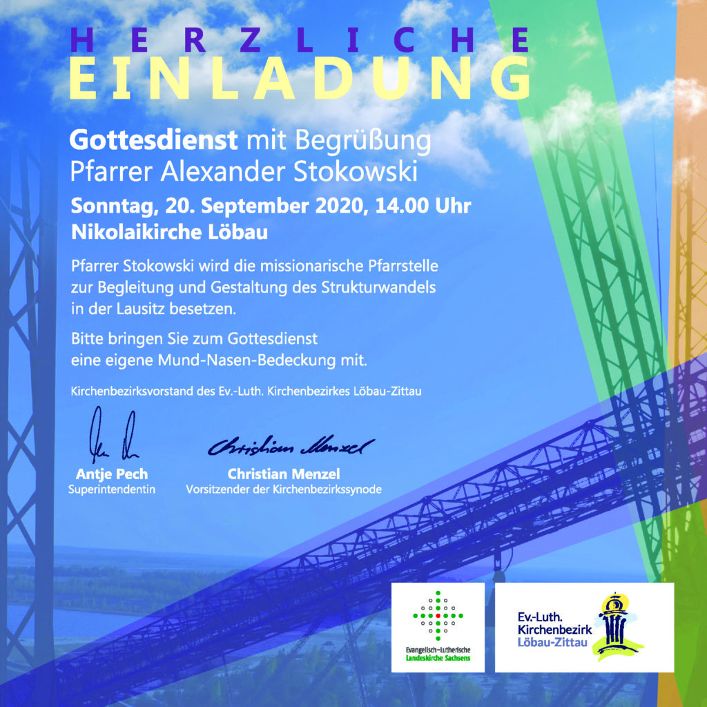Einführungsgottesdienst Pfarrer Stokowski