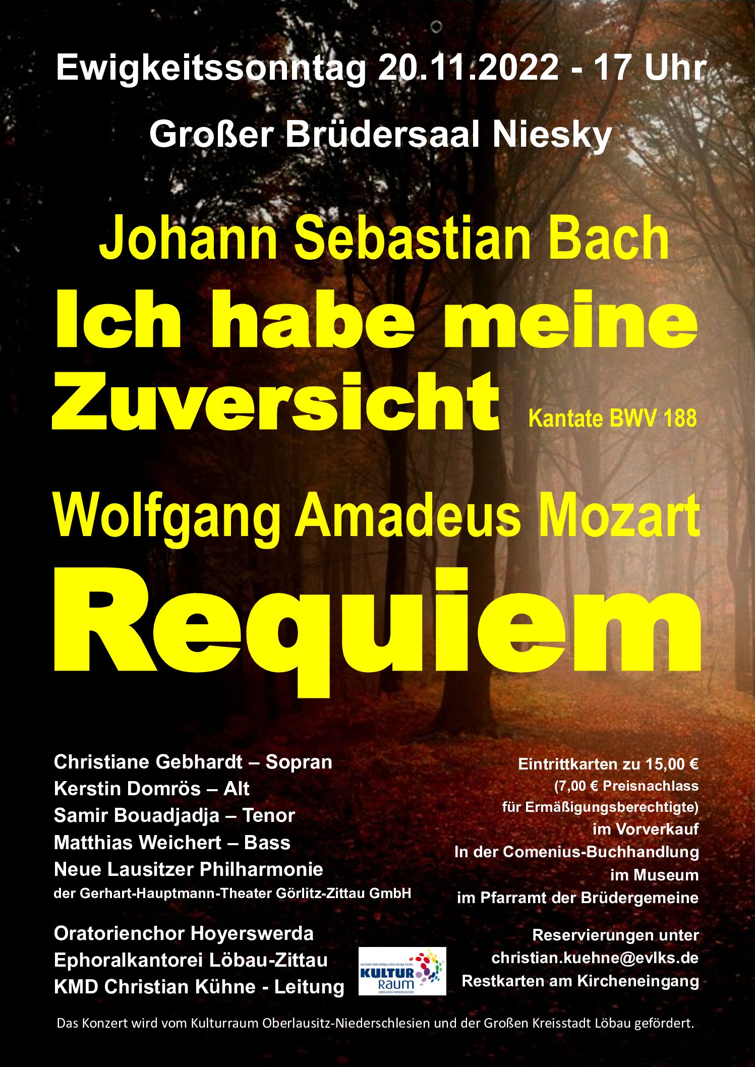Mozart-Requiem am Ewigkeitssonntag