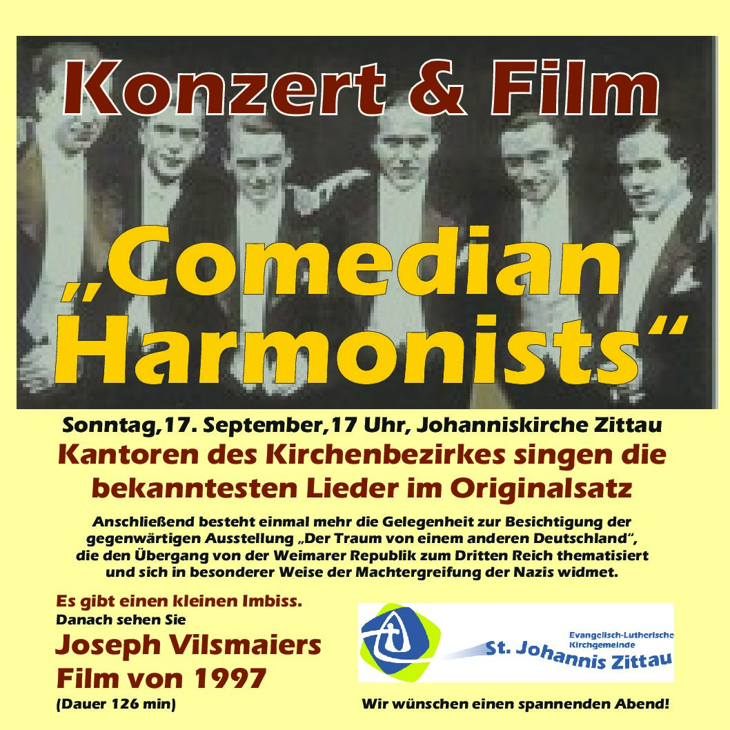 Konzert & Film Comedian Harmonists