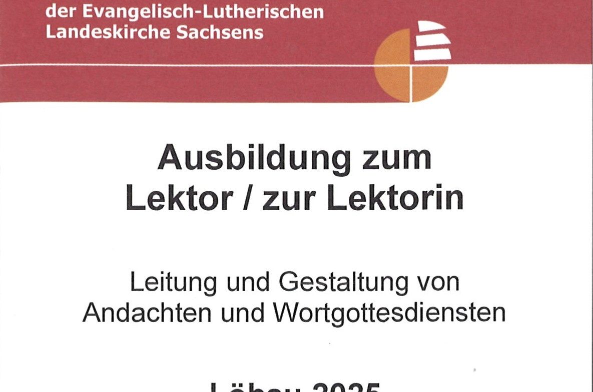 A<strong>usbildung zum Lektor / zur Lektorin startet im Januar</strong>